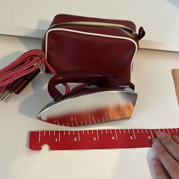 New vintage antique ZOELLER 1940’s-1950’s from West Germany smallest iron - Picture 5 of 16